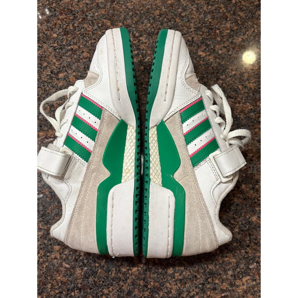 adidas Women's Forum Low Basketball "Watermelon" Green/Pink Size 8.5 - Picture 3 of 16